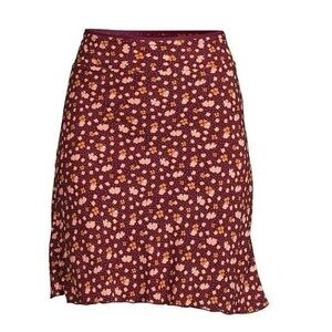 Free People IRL Floral Skirt